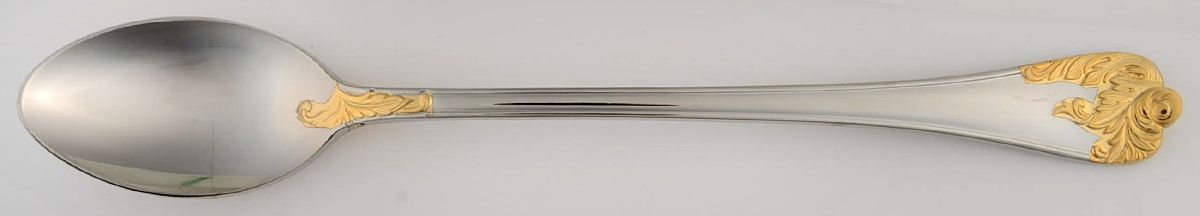 Golden Chardonnay (Stainless) Iced Tea Spoon by Reed & Barton-1