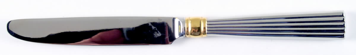 Golden Crescendo (Stainless, Gold Accent) New French Hollow Knife by Reed & Barton-1