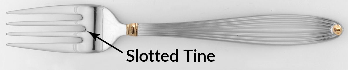 Golden Jubilee (Stainless) Large Individual Salad Fork by Reed & Barton-1