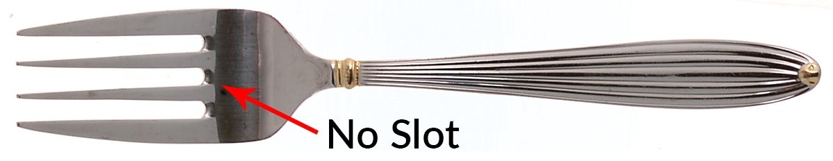 Golden Jubilee (Stainless) Large Individual Salad Fork by Reed & Barton-1