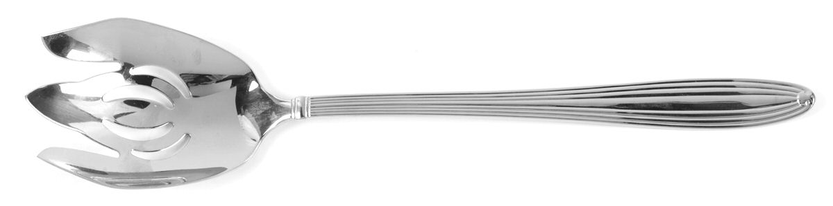Golden Jubilee (Stainless) Oversize Solid Salad Servng Fork by Reed & Barton-1