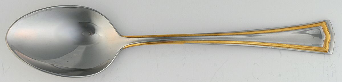 Golden Ledgemont (Stainless) Tablespoon (Serving Spoon) by Reed & Barton-1