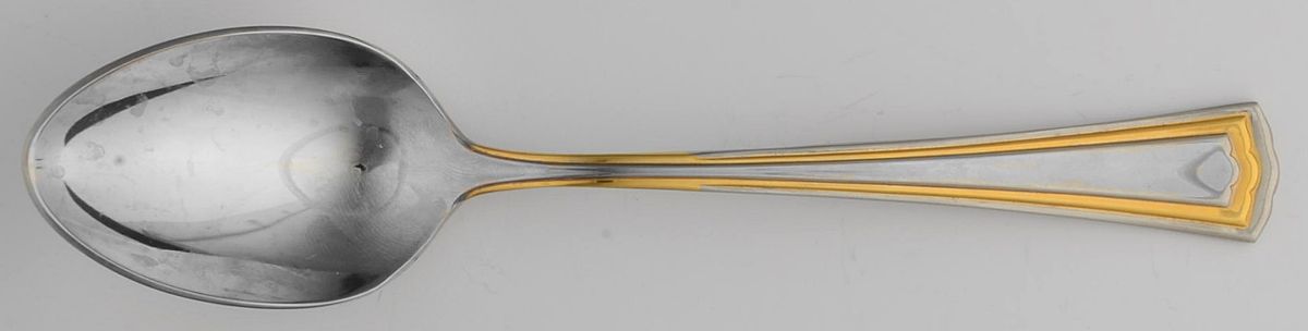 Golden Ledgemont (Stainless) Place/Oval Soup Spoon by Reed & Barton-1