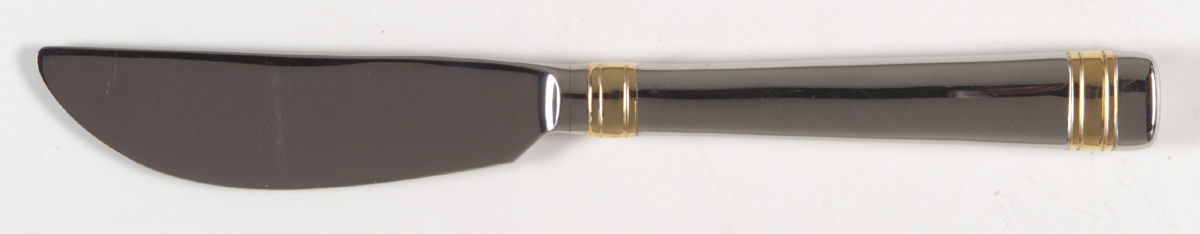 Golden Longwood (Stainless) Hollow Handle Master Butter Knife by Reed & Barton-1