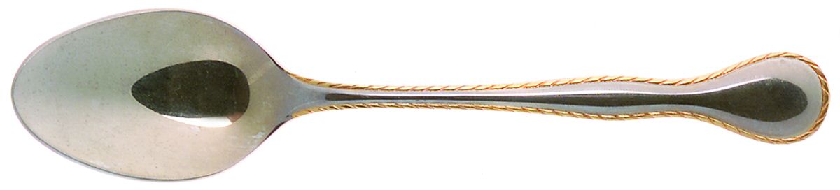 Golden Regatta (Stainless, Gold Accent) Teaspoon by Reed & Barton-1