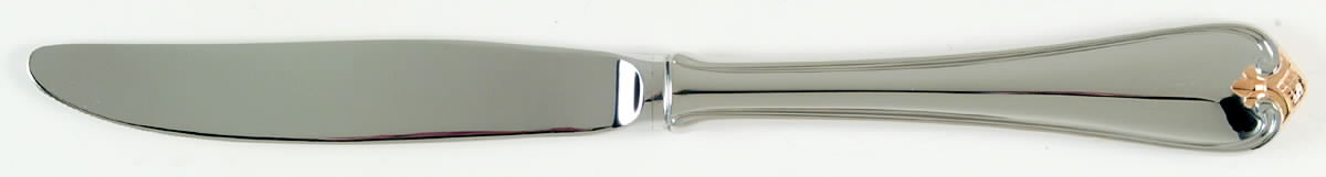 Golden Rosecliff (Stainless-Gold Accent) Modern Hollow Knife by Reed & Barton-1