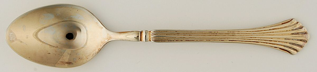 Gold Rosewell (Gold Electroplate) Teaspoon by Reed & Barton-1