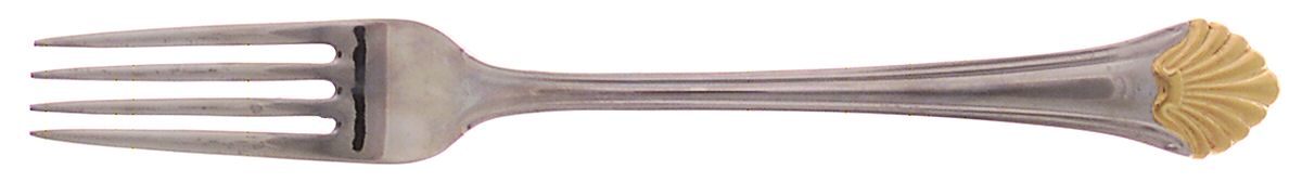 Golden Seafare (Stainless-Gold) Fork by Reed & Barton-1