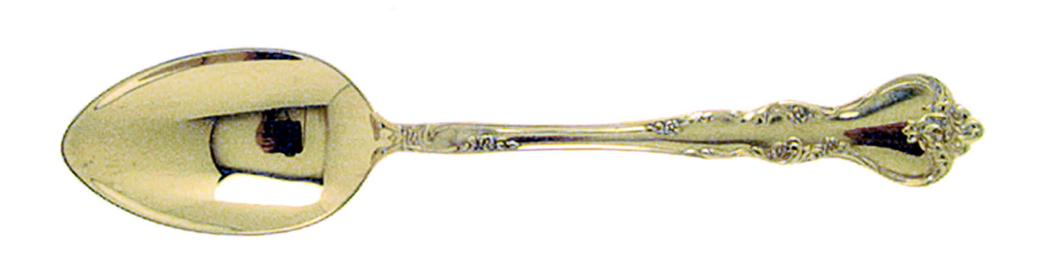 Golden Savannah (Sterling, Gold Vermeil, 1962) Teaspoon by Reed & Barton-1