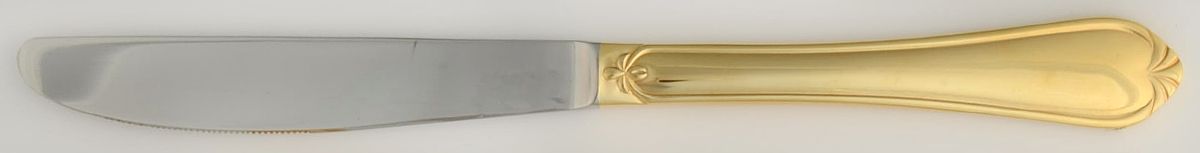 Gold Solange (Gold Electroplate) Modern Solid Knife by Reed & Barton-1