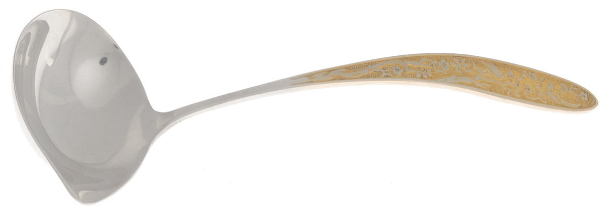 Golden Tree of Life (Sterling, 1974) Solid Piece Cream Ladle by Reed & Barton-1