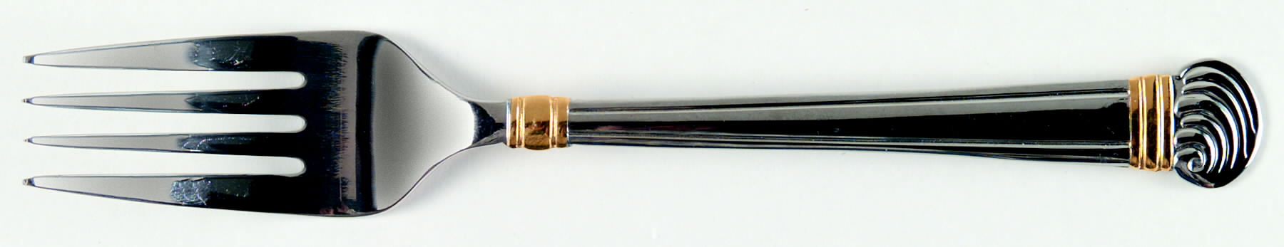 Golden Winterthur Swirl (Stainless) Individual Salad Fork by Reed & Barton-1