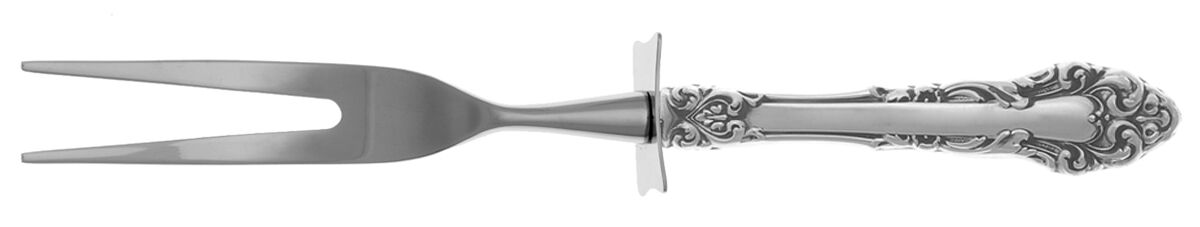 Grande Renaissance (Sterling, 1967) Carving Fork Small with Stainless Prongs HC by Reed & Barton-1