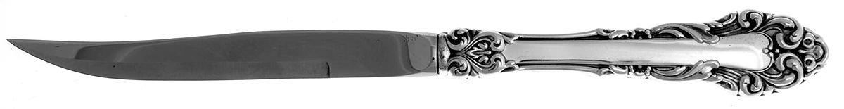 Grande Renaissance (Sterling, 1967) Individual Steak Knife w/Bevel Blade by Reed & Barton-1