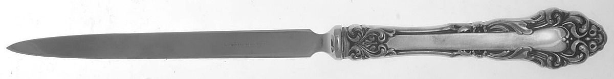 Grande Renaissance (Sterling, 1967) Letter Opener with Stainless Blade by Reed & Barton-1
