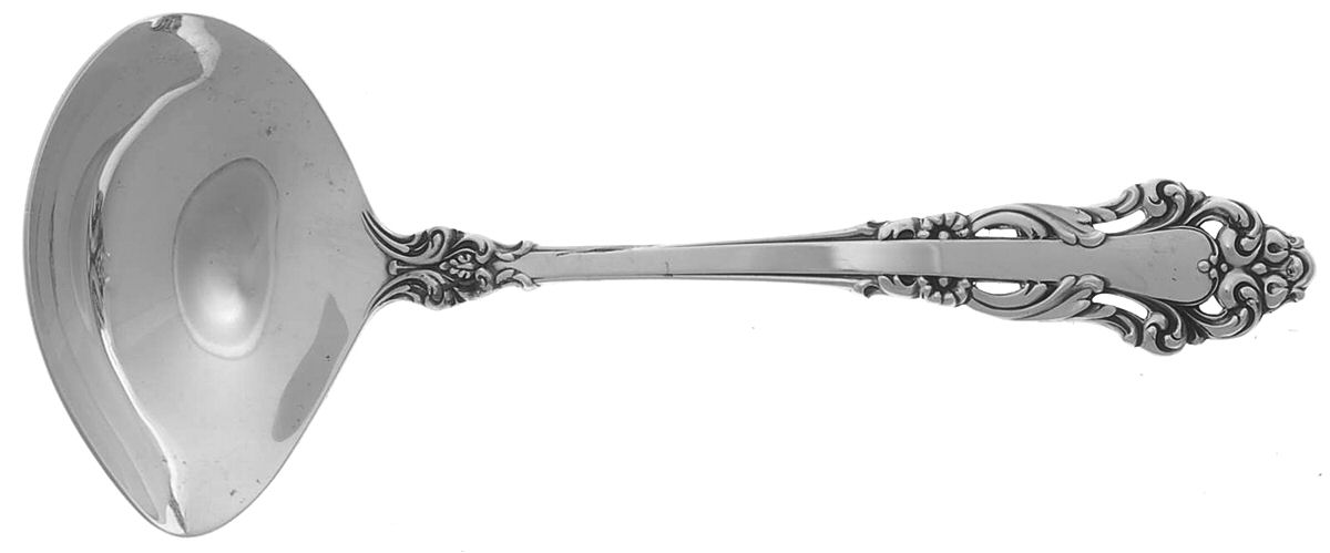 Grande Renaissance (Sterling, 1967) Solid Gravy Ladle by Reed & Barton-1
