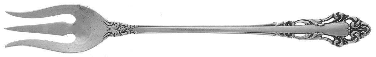 Grande Renaissance (Sterling, 1967) Short Handle Pickle/Olive Fork by Reed & Barton-1