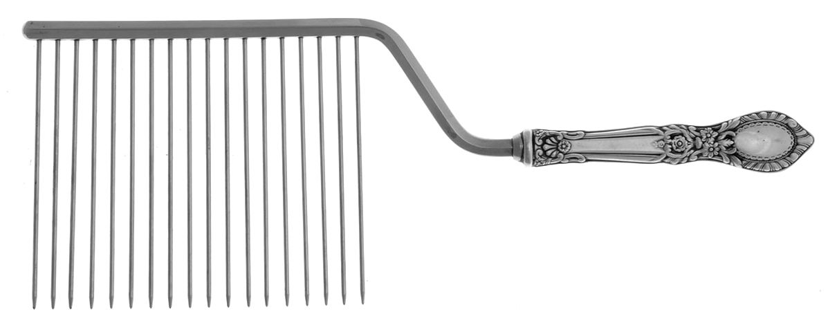Guildhall (Sterling, 1941, No Monos) Cake Breaker with Silverplate Prongs by Reed & Barton-1