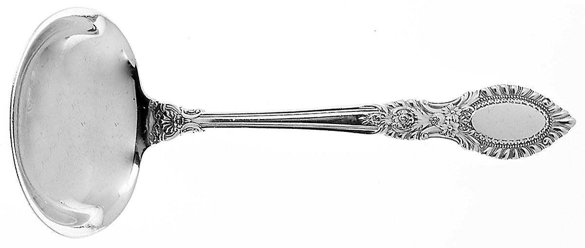 Guildhall (Sterling, 1941, No Monos) Solid Gravy Ladle by Reed & Barton-1