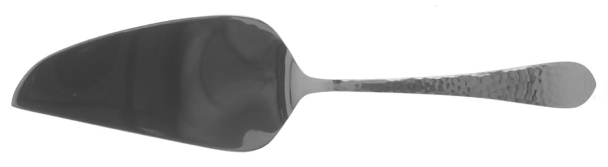 Hammered Antique Glossy (Stainless) Pie and Cake Server, Solid Piece by Reed & Barton-1