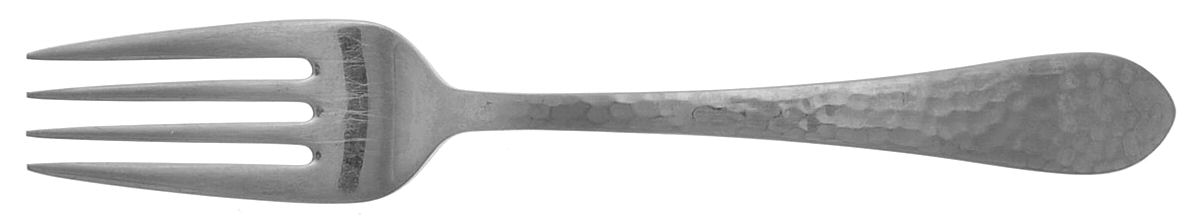Hammered Antique Glossy (Stainless) Individual Salad Fork by Reed & Barton-1