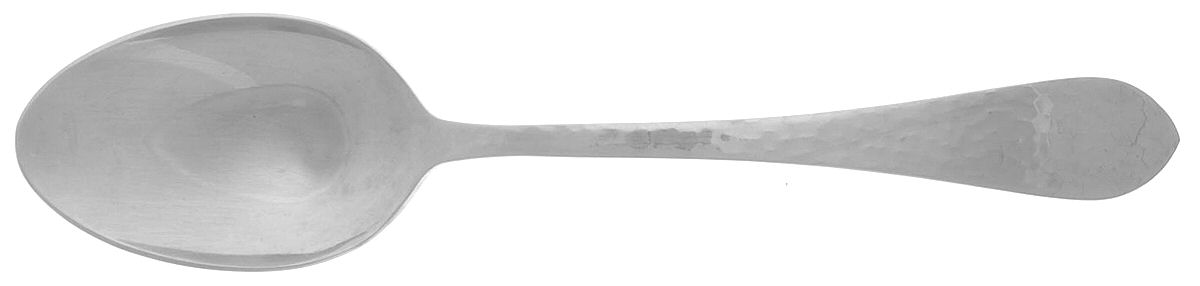 Hammered Antique Glossy (Stainless) Tablespoon (Serving Spoon) by Reed & Barton-1