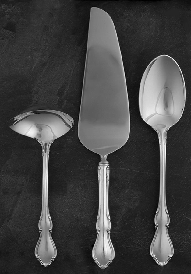 Hampton Court (Sterling, 1964) 3 Piece Completer Set by Reed & Barton-1
