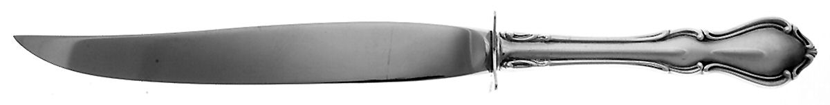 Hampton Court (Sterling, 1964) Small Carving Knife W/Sterling Guard by Reed & Barton-1