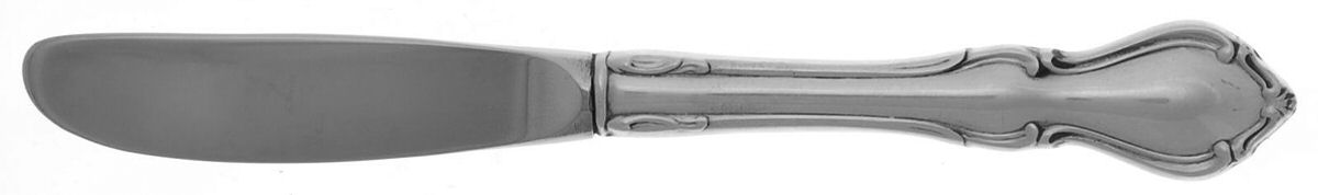 Hampton Court (Sterling, 1964) Modern Hollow Butter Spreader (Stainless) by Reed & Barton-1