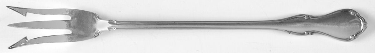 Hampton Court (Sterling, 1964) Short Handle Pickle/Olive Fork by Reed & Barton-1