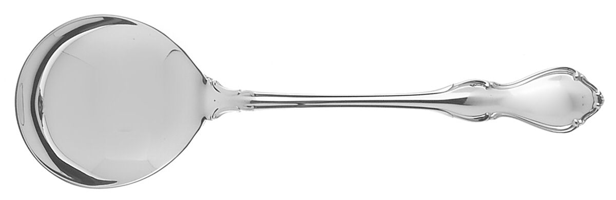 Hampton Court (Sterling, 1964) Round Bowl Soup Spoon (Cream Soup) by Reed & Barton-1