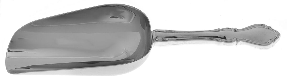 Hampton Court (Sterling, 1964) Ice Scoop with Silverplate Bowl by Reed & Barton-1