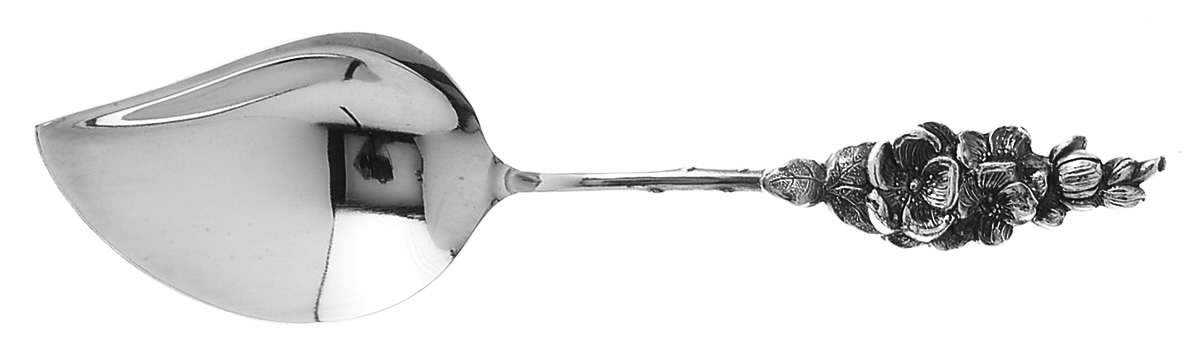 Harlequin (Silverplate 1964) Large Solid Jelly Server by Reed & Barton-1