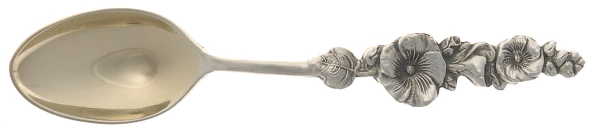 Harlequin (Sterling) Demitasse Spoon by Reed & Barton-1