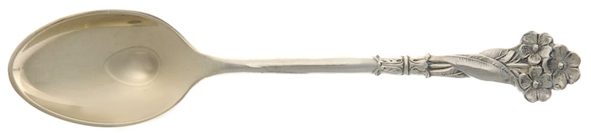 Harlequin (Sterling) Demitasse Spoon by Reed & Barton-1