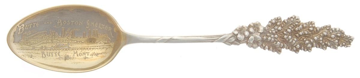 Harlequin (Sterling) Souvenir Spoon (Five O'Clock) by Reed & Barton-1