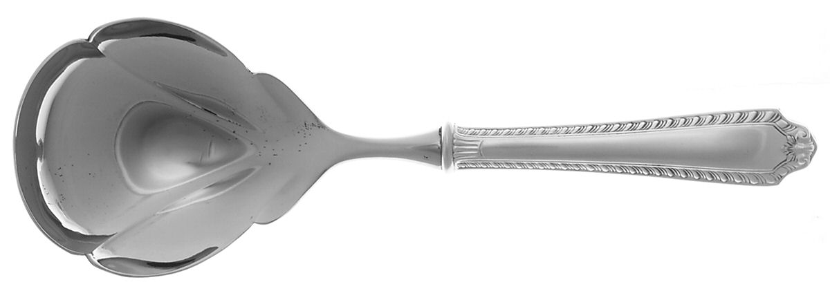 Hawthorne (Sterling, 1934) Serving Spoon with Stainless Bowl by Reed & Barton-1