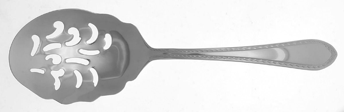 Helena Maria (Stainless) Solid Macaroni Server by Reed & Barton-1