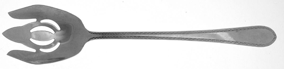 Helena Maria (Stainless) Large Solid Serving Fork by Reed & Barton-1