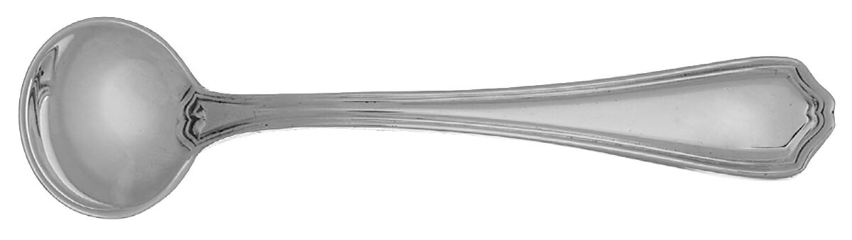 Hepplewhite-Plain (Sterling, 1907, No Monos) Master Salt Spoon by Reed & Barton-1