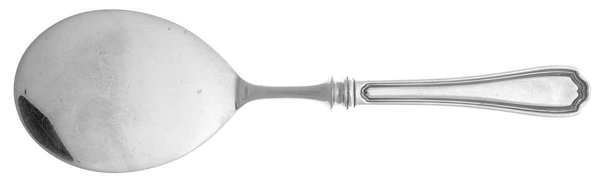 Hepplewhite-Plain (Sterling, 1907, No Monos) Egg Server with Stainless Blade by Reed & Barton-1