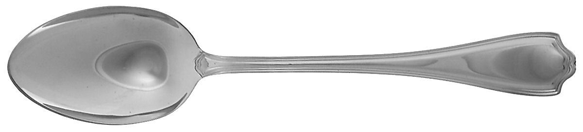Hepplewhite-Plain (Sterling, 1907, No Monos) Tablespoon (Serving Spoon) by Reed & Barton-1