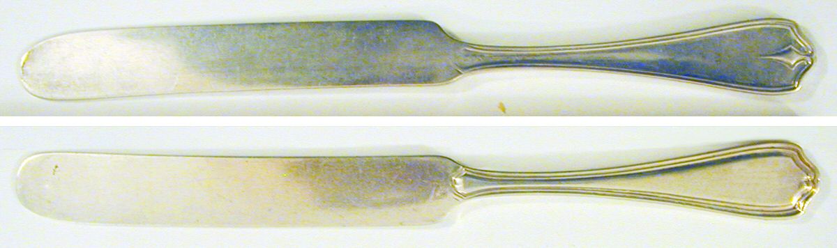 Hepplewhite-Plain (Sterling, 1907, No Monos) Tea Knife Solid Piece by Reed & Barton-1