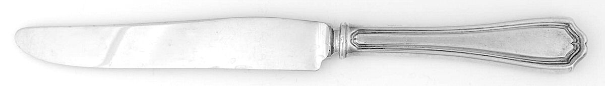 Hepplewhite-Plain (Sterling, 1907, No Monos) New French Hollow Knife with Bolster by Reed & Barton-1