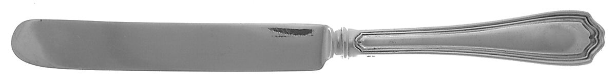Hepplewhite-Plain (Sterling, 1907, No Monos) Old French Hollow Knife with Bolster by Reed & Barton-1