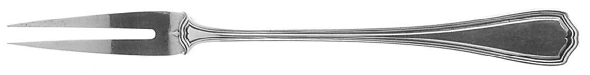 Hepplewhite-Plain (Sterling, 1907, No Monos) Snail Fork by Reed & Barton-1