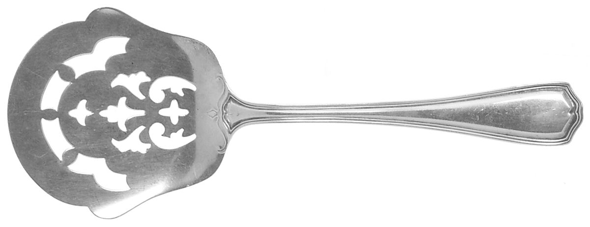 Hepplewhite-Plain (Sterling, 1907, No Monos) Small Cucumber/Tomato Server by Reed & Barton-1