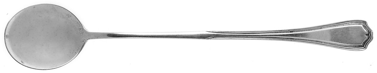 Hepplewhite-Plain (Sterling, 1907, No Monos) Long Handle Chocolate Muddler Spoon by Reed & Barton-1