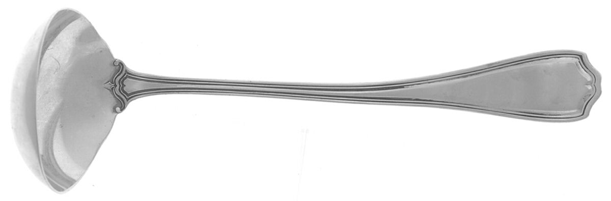 Hepplewhite-Plain (Sterling, 1907, No Monos) Ladle-Cream/Solid Piece-Small by Reed & Barton-1