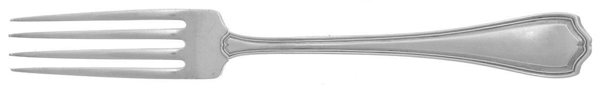 Hepplewhite-Plain (Sterling, 1907, No Monos) Fork by Reed & Barton-1